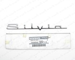 New Genuine Nissan 95-98 240SX JDM Silvia S14 Rear Trunk Chrome &quot;Silvia&quot;... - $85.97