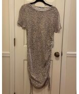 Tart Zinnia Dress Sun Kissed Leopard Animal Print Large NEW - $14.84