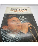 Johnny Cash Greatest Hits  &amp; Original Golden Hits LP Records LOT of 2 - £15.54 GBP