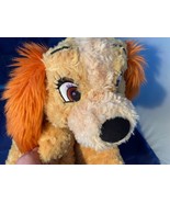 Disney Parks Dream Friends Lady and the Tramp Dog Pillow Pet Plush 20&quot; S... - £18.14 GBP