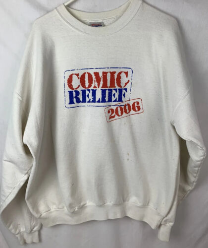 Vintage Comic Relief Sweatshirt Crewneck Mens XL Comedy Promo Katt Williams - $29.99