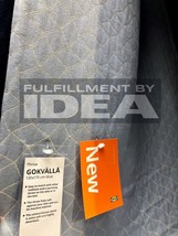 Brand New IKEA GOKVALLA 51x67 &quot; Blue Throw 205.420.25 - £37.56 GBP