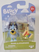 Bluey and Friends Story Starter Pack Bluey and Xylophone Figure 2.5&quot; Toy Figure - £11.22 GBP