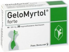 Gelomyrtol Forte 300 mg capsules for bronchitis and sinusitis x20 caps - £21.32 GBP