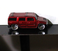 MAISTO - RED Lowered HUMMER H2 Humvee- 1/64 Concept Car - $7.87