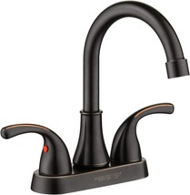 Bathroom Sink Faucet FRANSITON 4 Inch Faucet 2 Handle Bathroom Sink Faucet - £32.82 GBP