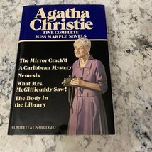 Agatha Christie : Five Complete Miss Marple Novels by Agatha Christie (1... - $7.91