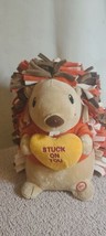 Hallmark Porcupine Spins with Music &quot;Stuck on You&quot;  9&quot; *RARE* - $10.75