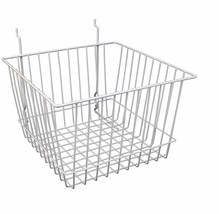 Only Garment Racks #8456 White (Set of 3) Only Garment Racks Deep Wire Baskets f - £30.02 GBP