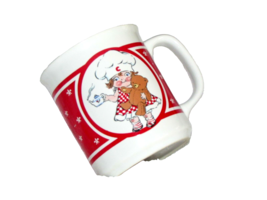 CAMPBELL SOUP GIRL cup, picture on 1 side 3.5" tall (hall A) - $3.00