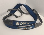 OEM Sony Handycam Camcorder Camera Blue &amp; Gray Neck Shoulder Strap Repla... - $9.89