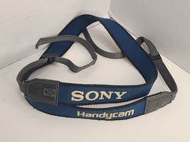 OEM Sony Handycam Camcorder Camera Blue &amp; Gray Neck Shoulder Strap Repla... - $9.89