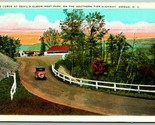 Southern Tier Highway Curve Devil&#39;s Elbow Owego New York NY UNP WB Postc... - $4.90
