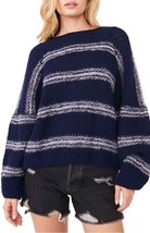 Free People Hockley Stripe Sweater S - £59.21 GBP