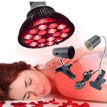 Powerful Red Light Therapy Bulb Anti Aging E27 660nm 850nm Near Infrared... - £39.95 GBP+