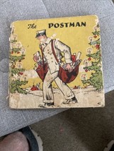 The Postman Vintage Childrens Book Mailman Story Snail Mail Post Office 1929 - £14.98 GBP