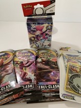 Pokemon TCG Sword and Shield Rebel Clash Bundle Pack Factory Sealed Collectible - £29.20 GBP