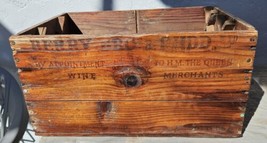 Vintage Berry Bros &amp; Rudd Ltd Cutty Sark Scotch Whisky Box Wood Crate - ... - $45.82