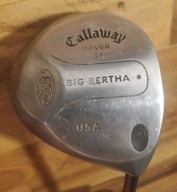 Callaway Big Bertha RH Driver S2H2 8° Loft Steel Shaft Golf Club Right H... - $34.64