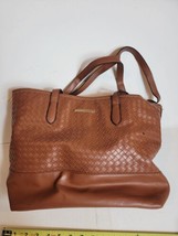 TIME AND TRU - Tote Crossbody Bag Purse Brown - £18.50 GBP