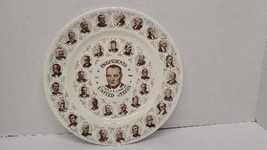 Buckholts Texas Advertising Plate Vintage Presidents 1960s Farmers Gin Promotion - £14.41 GBP