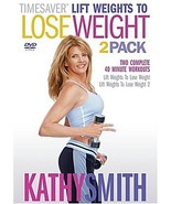 DVD Kathy Smith Timesaver - Lift Weights to Lose Weight, Vols. 1 &amp; 2 - $5.00