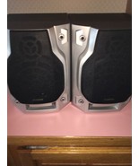 Audiovox 8 ohm Bookshelf Home Speakers-Very Loud-Rare-SHIPS N 24 HOURS - $3,169.87 MXN