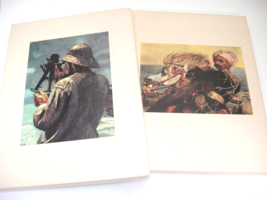 Time Life World of Delacroix and Winslow Homer Art Books in Cardboard Sleeves - £11.69 GBP