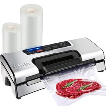 Precision Vacuum Sealer Machine,Pro Food Sealer With Built-In Cutter And... - £185.88 GBP