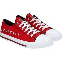 Foco Mens Arizona Cardinals Tonal Wordmark Canvas Shoe, Size 10 - £35.17 GBP