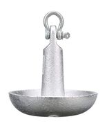 Seachoice Mushroom Anchor, Cast Iron, Aluminum-Painted, Silver, 10 Lbs.,... - $58.02 CAD