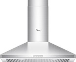 Midea MVP30W6AST Ducted Pyramid Range 450 CFM Stainless Steel Wall Mount... - $426.99