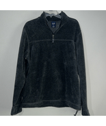 Vintage Gap Gray Fleece 1/4 Zip Pullover - $17.89 CAD