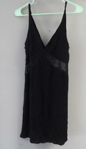 Adore Me Women&#39;s Soft Cozy Sleepwear Slip 09328 Black Size Large - $9.49