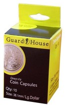 Guardhouse Large Dollar 38.1mm Direct Fit Coin Capsules, 10 pack - $9.99