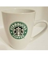 Starbucks Ceramic 12 oz Coffee Mug Cup Green Black Mermaid Logo 2007 Col... - £9.54 GBP