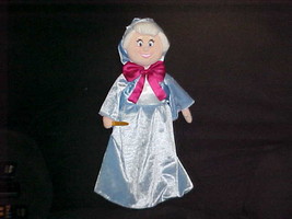 18&quot; Cinderella Fairy Godmother Plush Doll From The Disney Store - £79.82 GBP