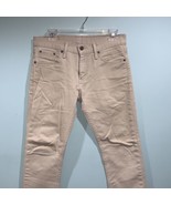 Levi’s Strauss &amp; Co 511 Beige Slim Jeans Mens W29 L30 Measures 32 X 29 - $23.36