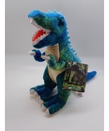 15&quot; Nose to Tail Blue T-Rex Tyrannosaurus Rex Dinosaur Plush Stuffed Animal - €18,03 EUR