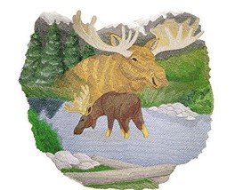 Nature Weaved in Threads, Amazing Animal Kingdom [ Spirit of The Moose ] [Custom - £36.60 GBP