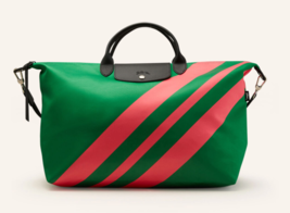 Longchamp Le Pliage Casaque Large Travel bag ~NWT~ LAWN GRENADINE - £252.43 GBP