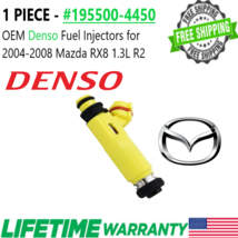 NEW OEM Denso 1 piece Fuel Injectors for 2004-2008 Mazda 1.3L R2 #195500-4450 - £66.21 GBP