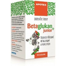 Apotex Betaglukane JUNIOR 100 mg 30 capsules vitamins Natural Beta Gluca... - $20.42