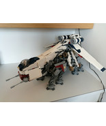 Republic dropship and AT-OT with figures stickers and instructions clone... - £84.65 GBP