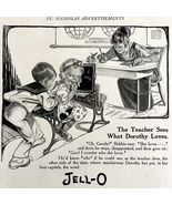 Jell-O Advertisement Teachers And Students 1914 Gelatin Dessert Art LGBinAd - €25,75 EUR