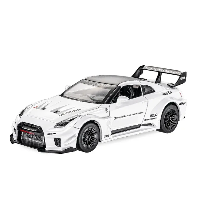 1:32 GTR CSR2 Simulation Car Model Metal Diecasts &amp; Toy Vehicles Alloy - £18.86 GBP