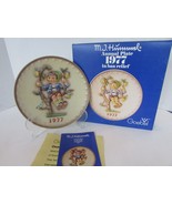 Hummel 7th Annual Plate Apple Tree Boy 1977 Bas Relief Boxed Collector P... - $20.10 CAD