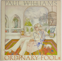Paul Williams signed 1975 Ordinary Fools LP Album Cover Only- Beckett Review (A&amp; - £74.37 GBP