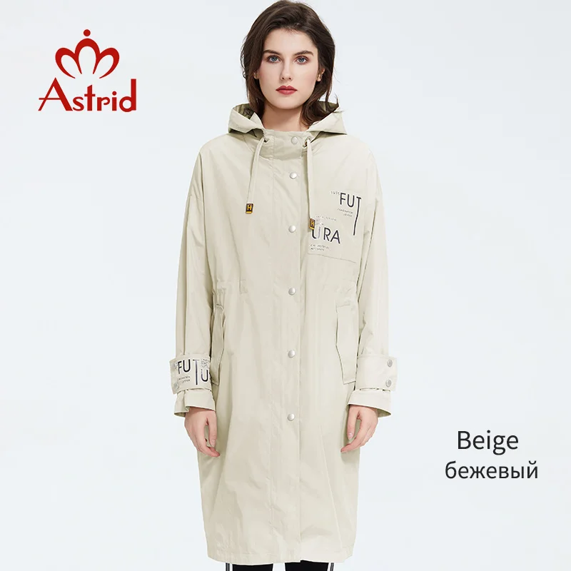 Astrid  new arrival Spring Young fashion long trench coat high quality female Ou - £540.99 GBP