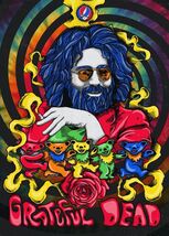 Grateful Dead METAL PRINT  12X8IN INCHES SUBLIMATION PORTRAIT SIGN BEARS 89 - €21,39 EUR